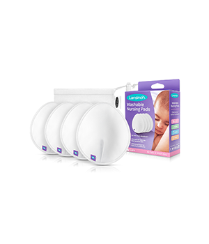 Lansinoh's Disposable Breast Pads With Blue Lock™ Core